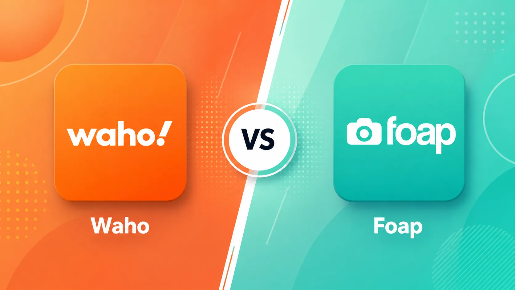Waho App vs Foap